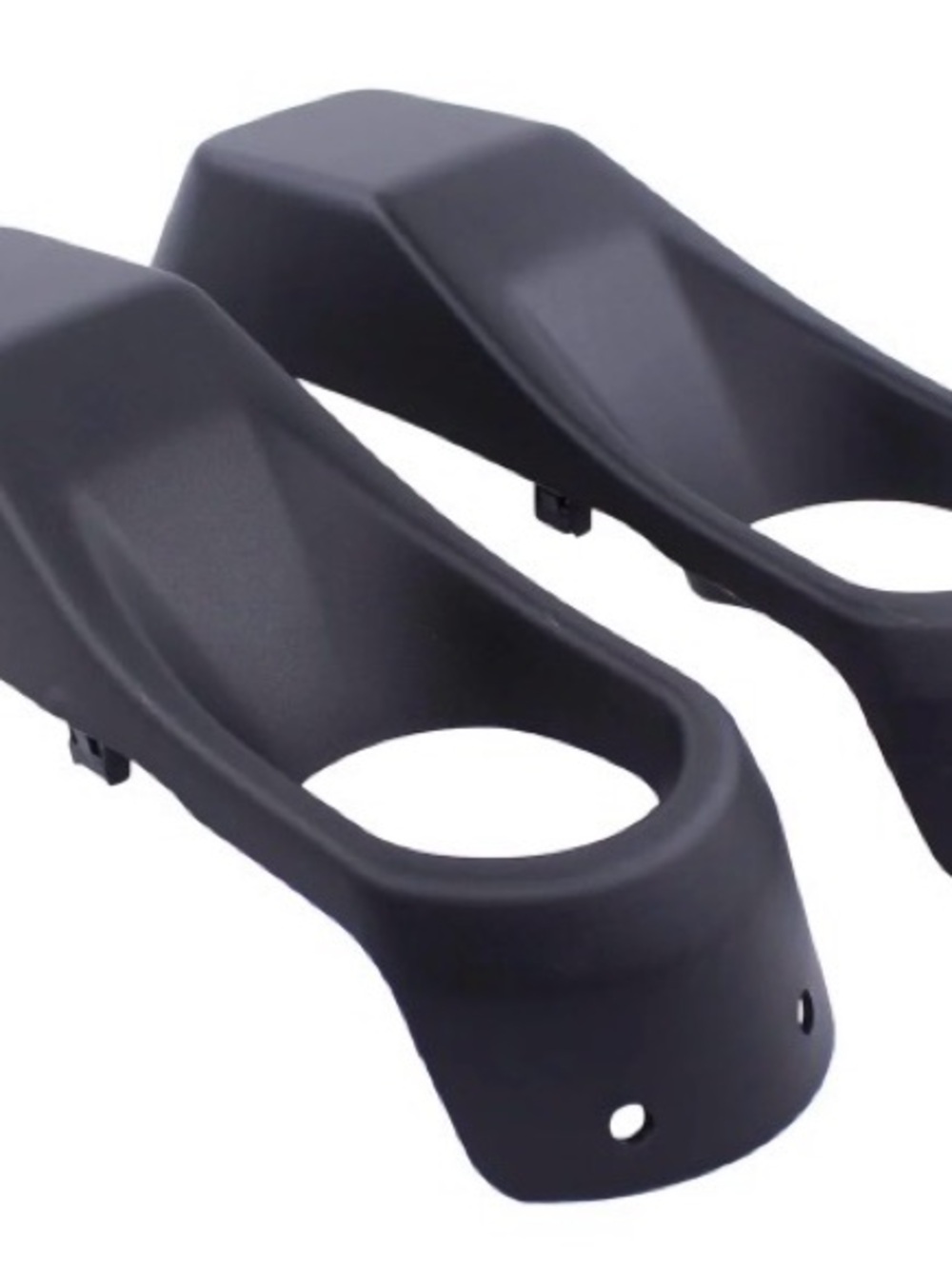 Front Side Fog Light Cover Bumper Trim for 2018-2024 Jeep Wrangler